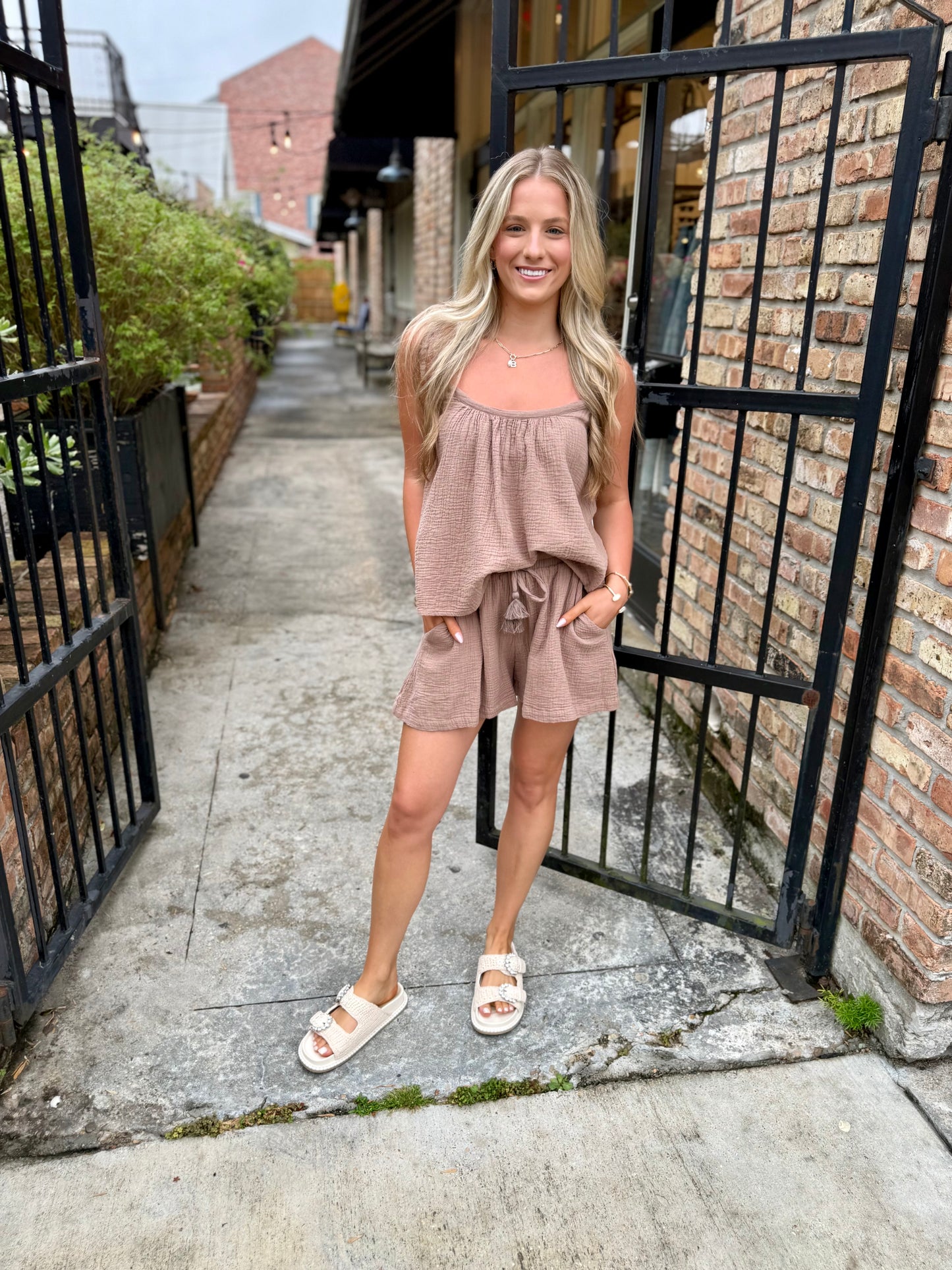 Dana Short- Taupe