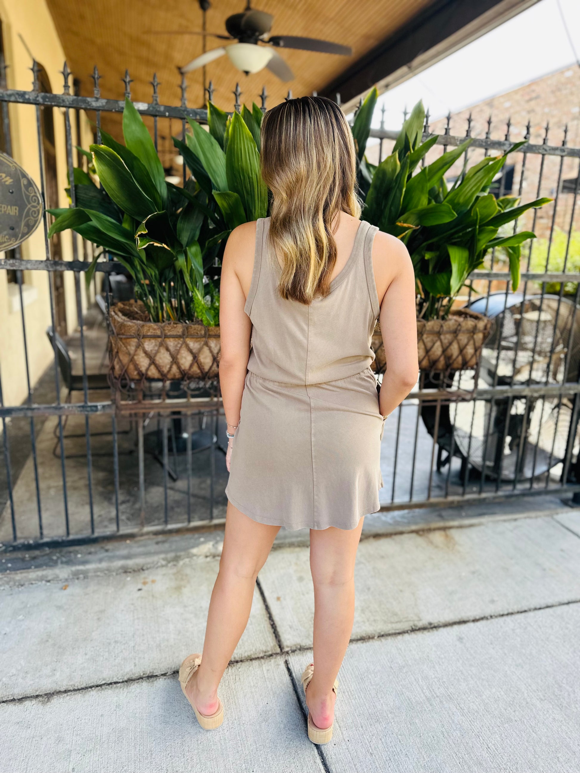 keegan jersey denim mini dress Z SUPPLY KEEGAN JERSEY DENIM MINI DRESS The 315 Hive Boutique Inc