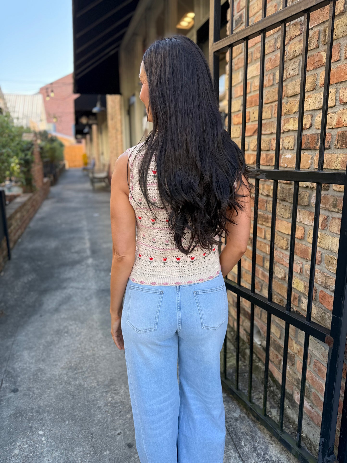 Lucrezia Vest- Ecru
