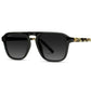 Sunglasses- Emerson Black Beige Tort/Black