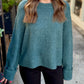 Z Supply Stand In Sweater- Emerald Cove