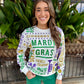 All Things Mardi Gras Sweater