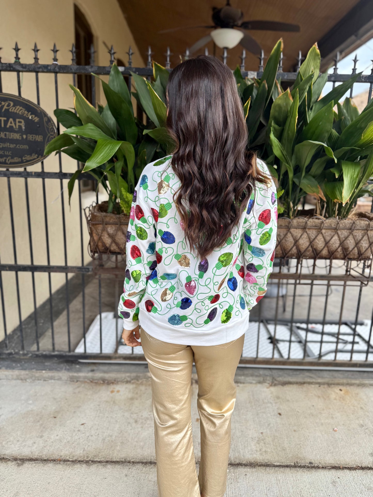 Christmas Lights Sweatshirt