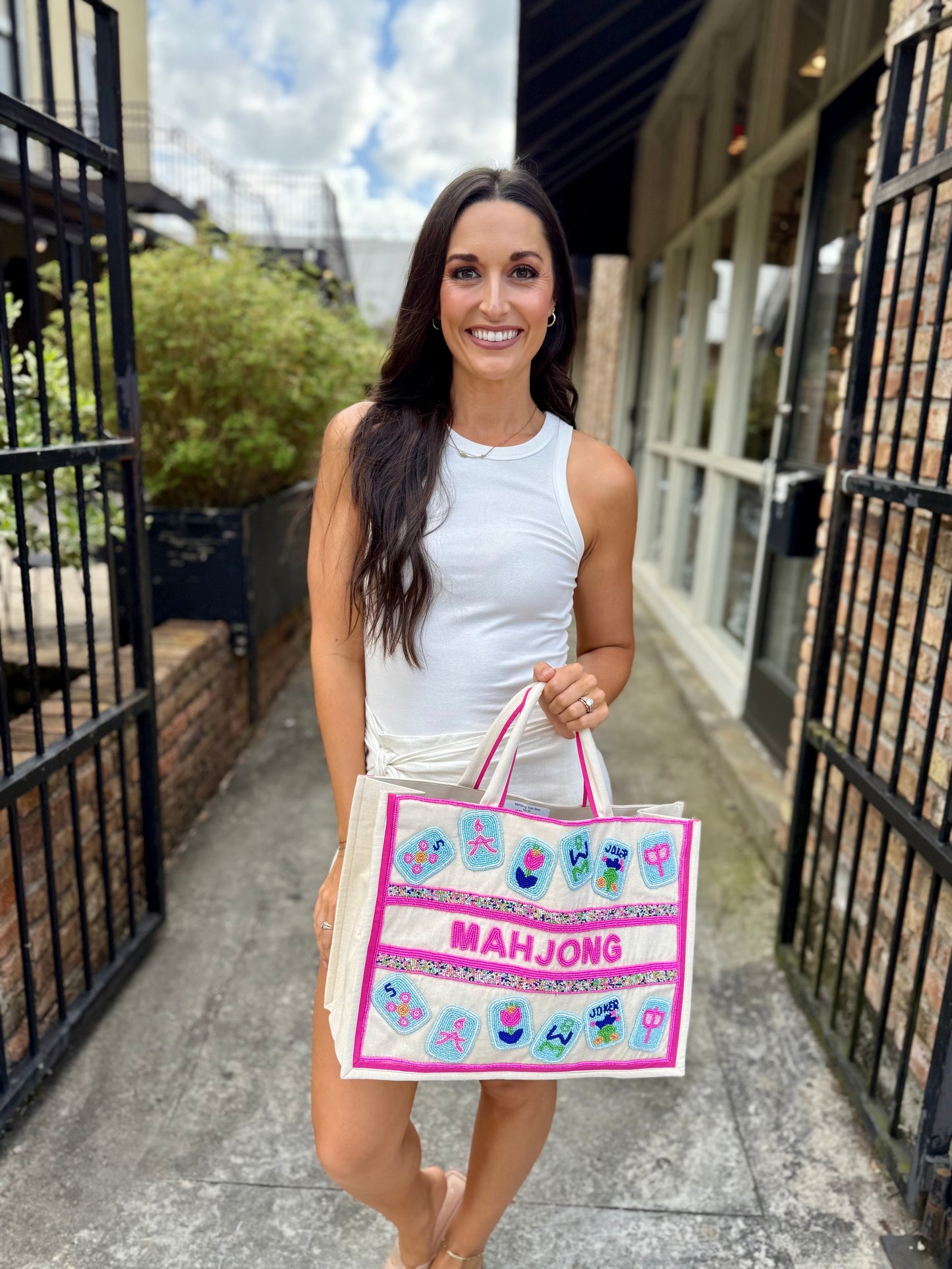 Mahjong Tote Bag