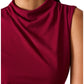 Mo Dress- Beet Red