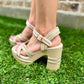 Adelaide Platform Heels