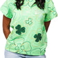 Queen Groovy Shamrock Tee