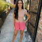 Z Supply Perfect Linen Short- Gelato