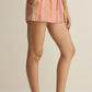 Z Supply Perfect Stripe Short- Tiger Lily