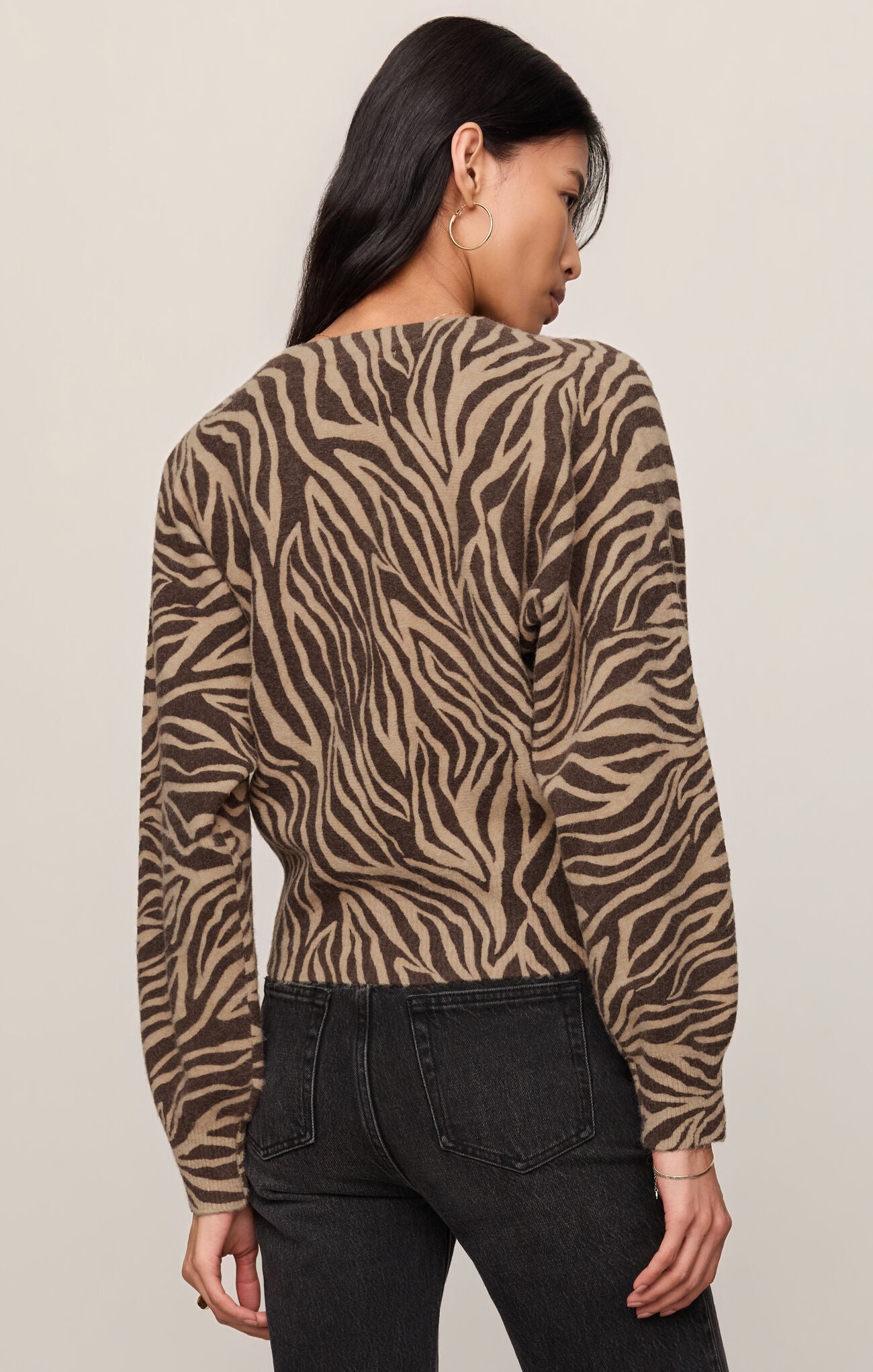 Z Supply All The Wild Cardigan- Dark Chocolate