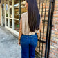 City Daze Top- Taupe