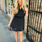 Verona Mini Dress- Black