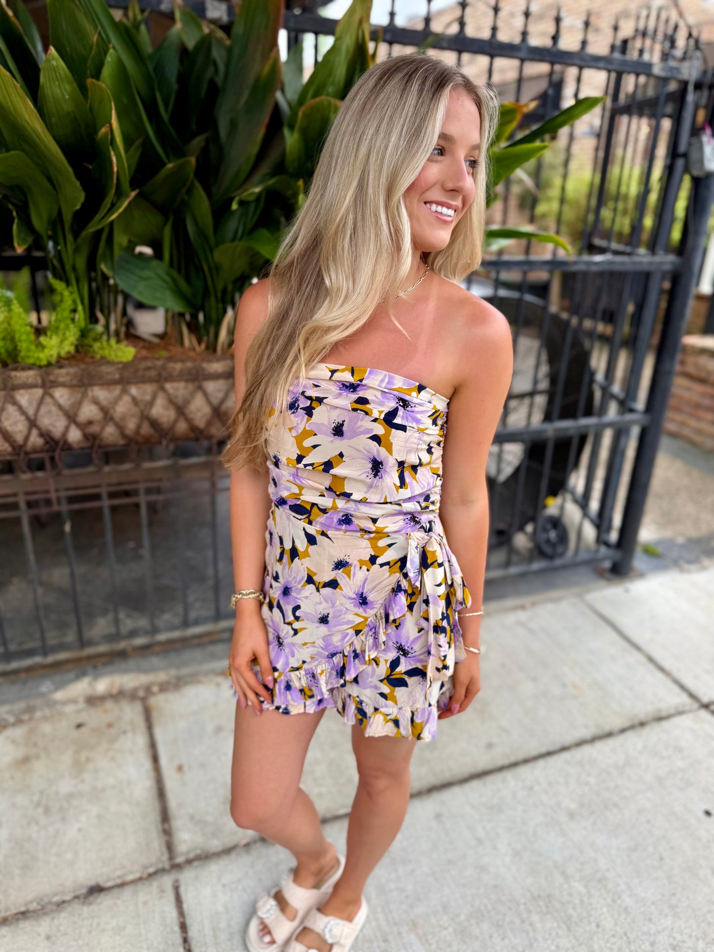 Kara Floral Romper