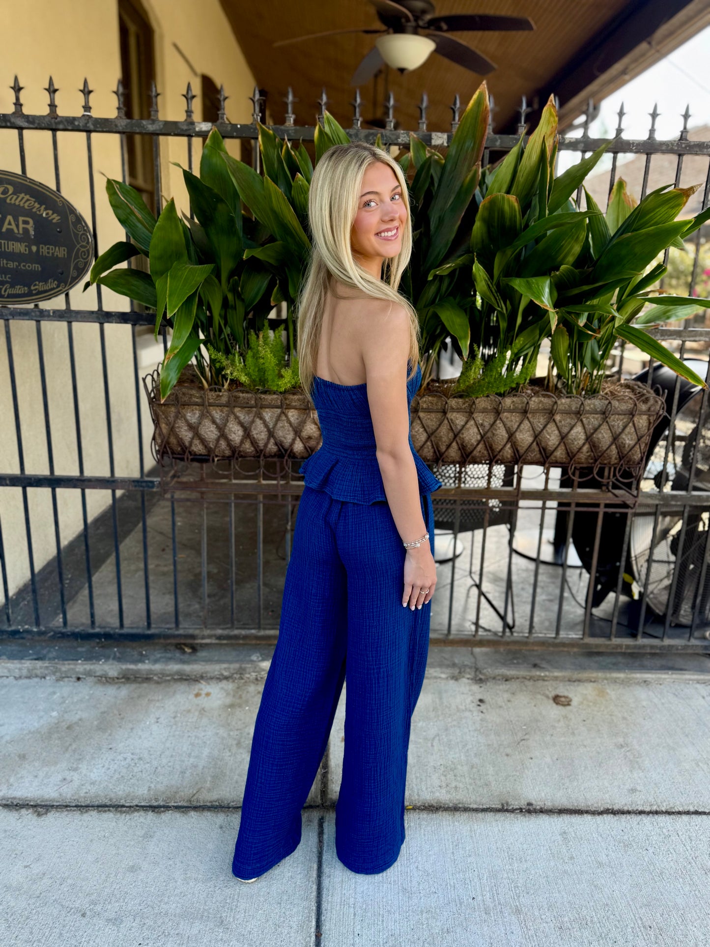 Harbor Top- Soft Indigo