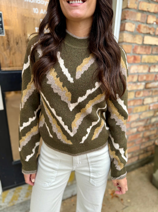 Paloma Sweater- Olive