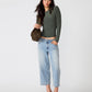 Seline Knit Top- Dark Olive