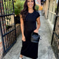 Shelley Crossbody Bag- Black