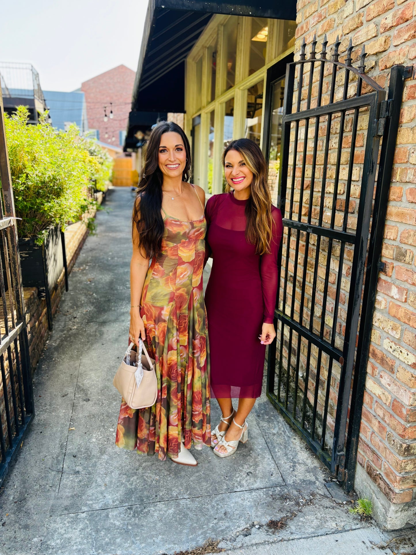 Heart Beats Godet Maxi Dress- Rose Petal