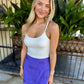Queen LSU Tonal Rhinestone Skirt