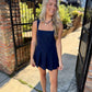 Kylie Romper- Navy
