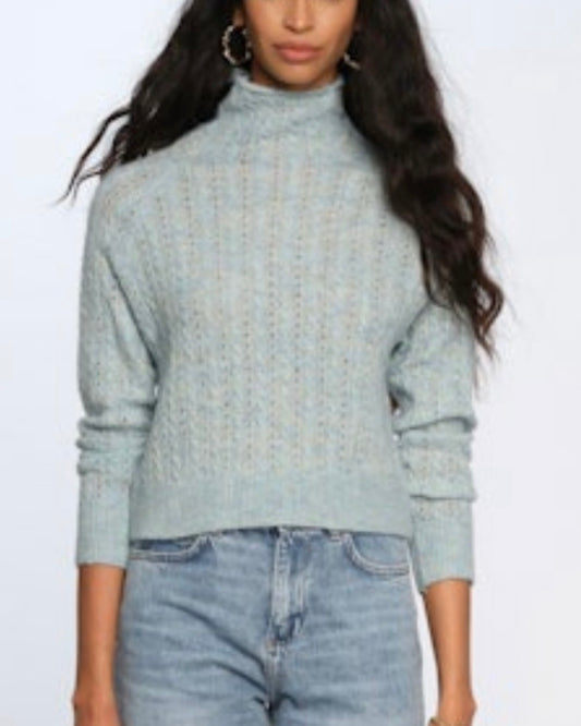 Zeke Sweater- Aqua