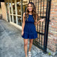 Laurel Denim Ruffle Dress