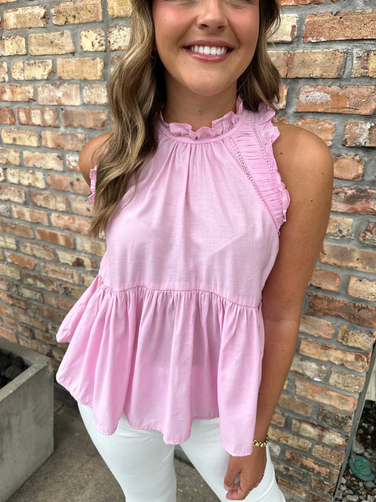 Emily Top- Pink