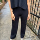 Stacey Knit Pants- Black