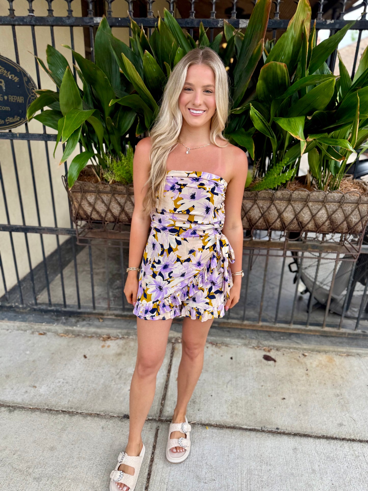 Kara Floral Romper