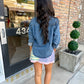 Queen Colorblock Stripe Skort
