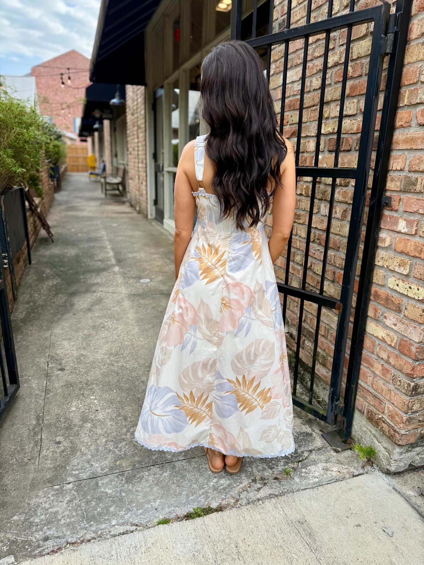 Botanical Maxi Dress