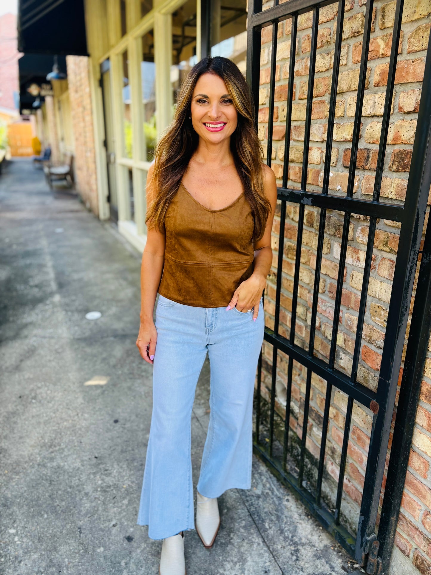 Raani Cami- Graham Taupe