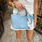 Venice Mini Tote- Light Blue