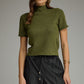 Brandon Sweater Top- Olive