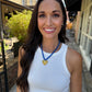 Cord Necklace- Royal Blue/Heart