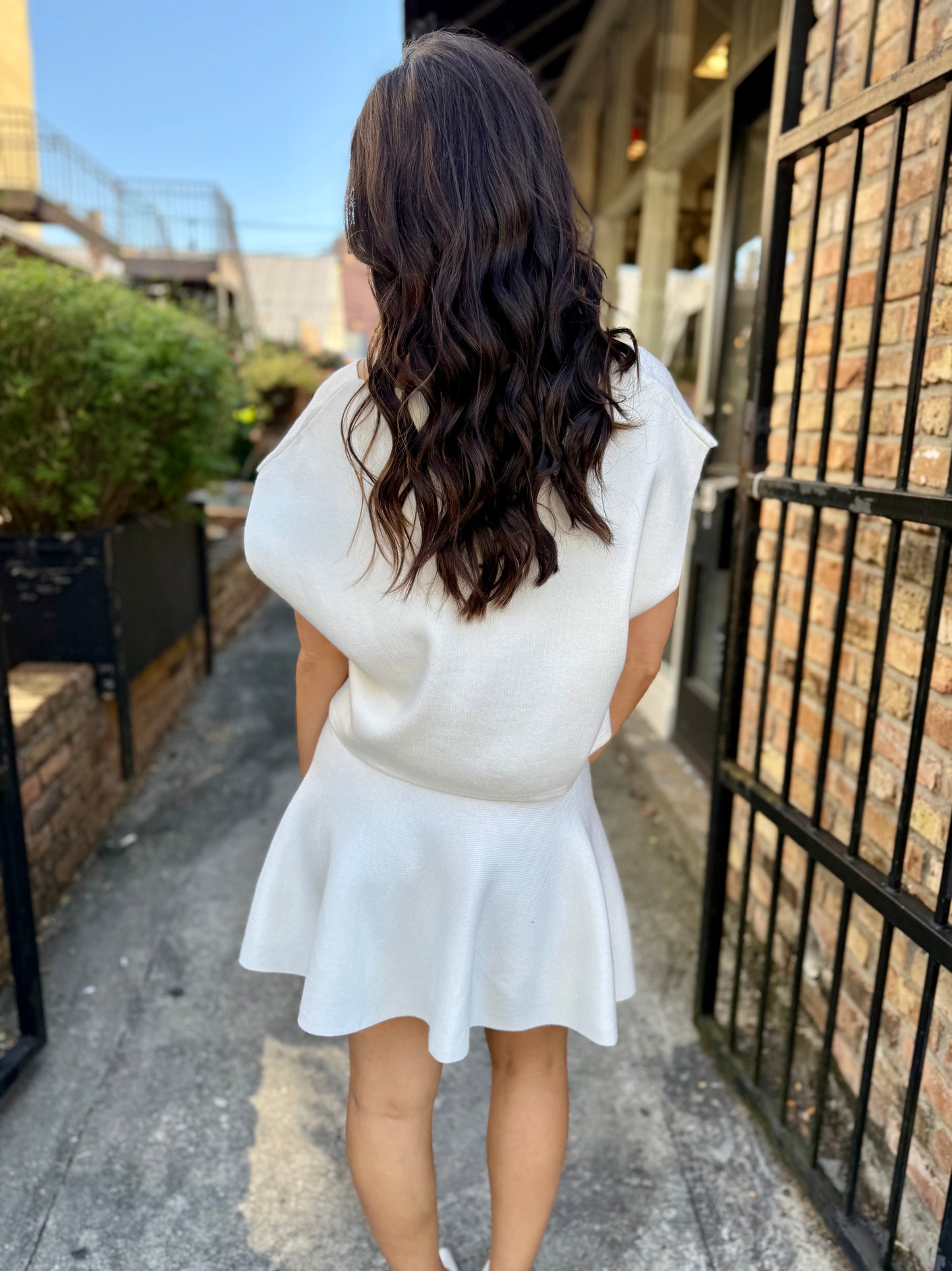 Meghan 2 PC Set- Ivory