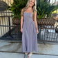 Kalley Maxi Dress- Brown