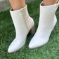 Mover Booties- Ivory & Suede