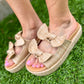 Kiki Platform Sandal- Raffia