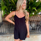 Z Supply Sandpiper Romper- Black