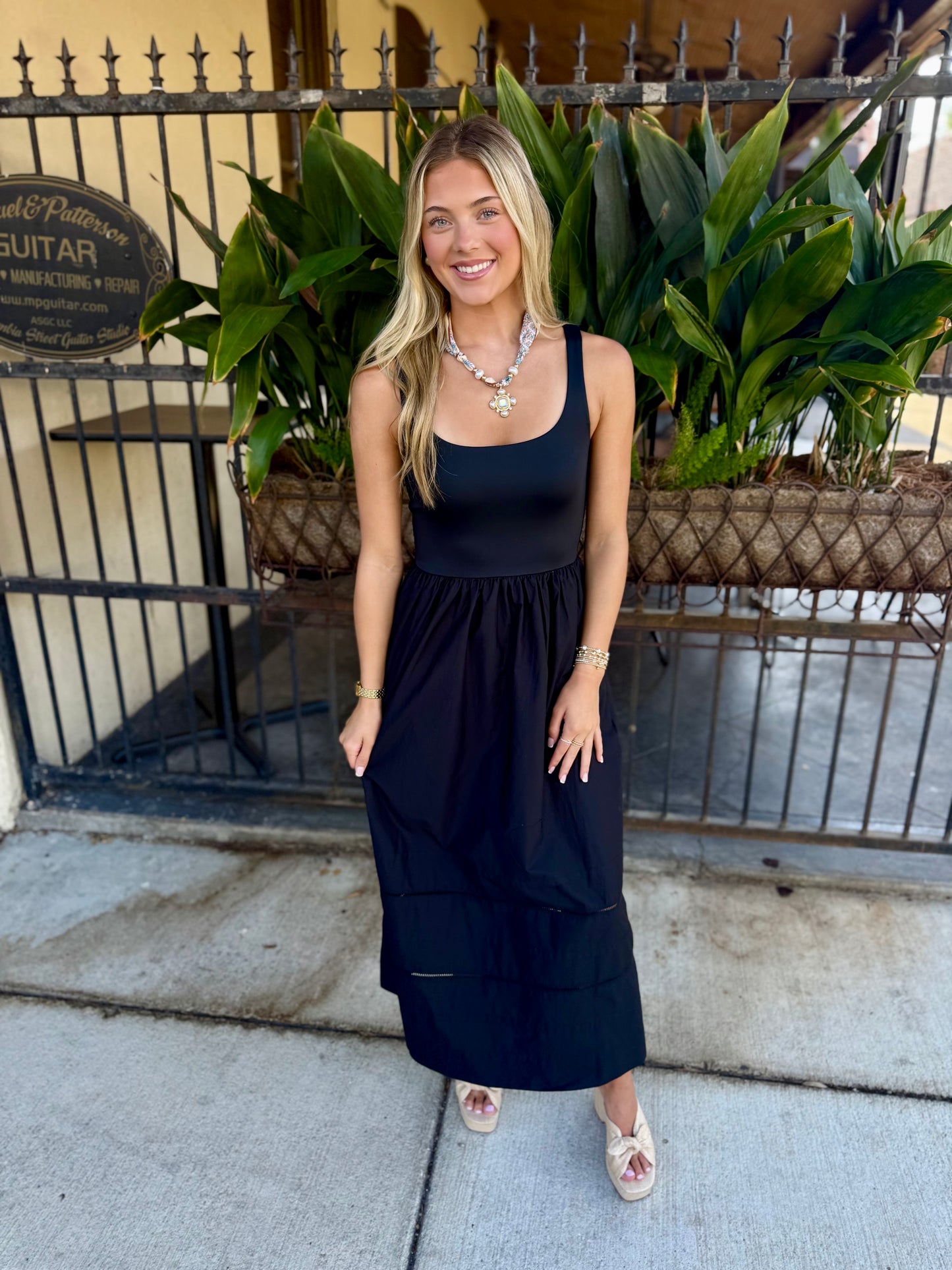 Z Supply Johanna Maxi Dress- Black