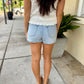 Andrew Crochet Tank- White