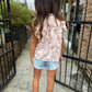 Regina Floral Ruffle Blouse
