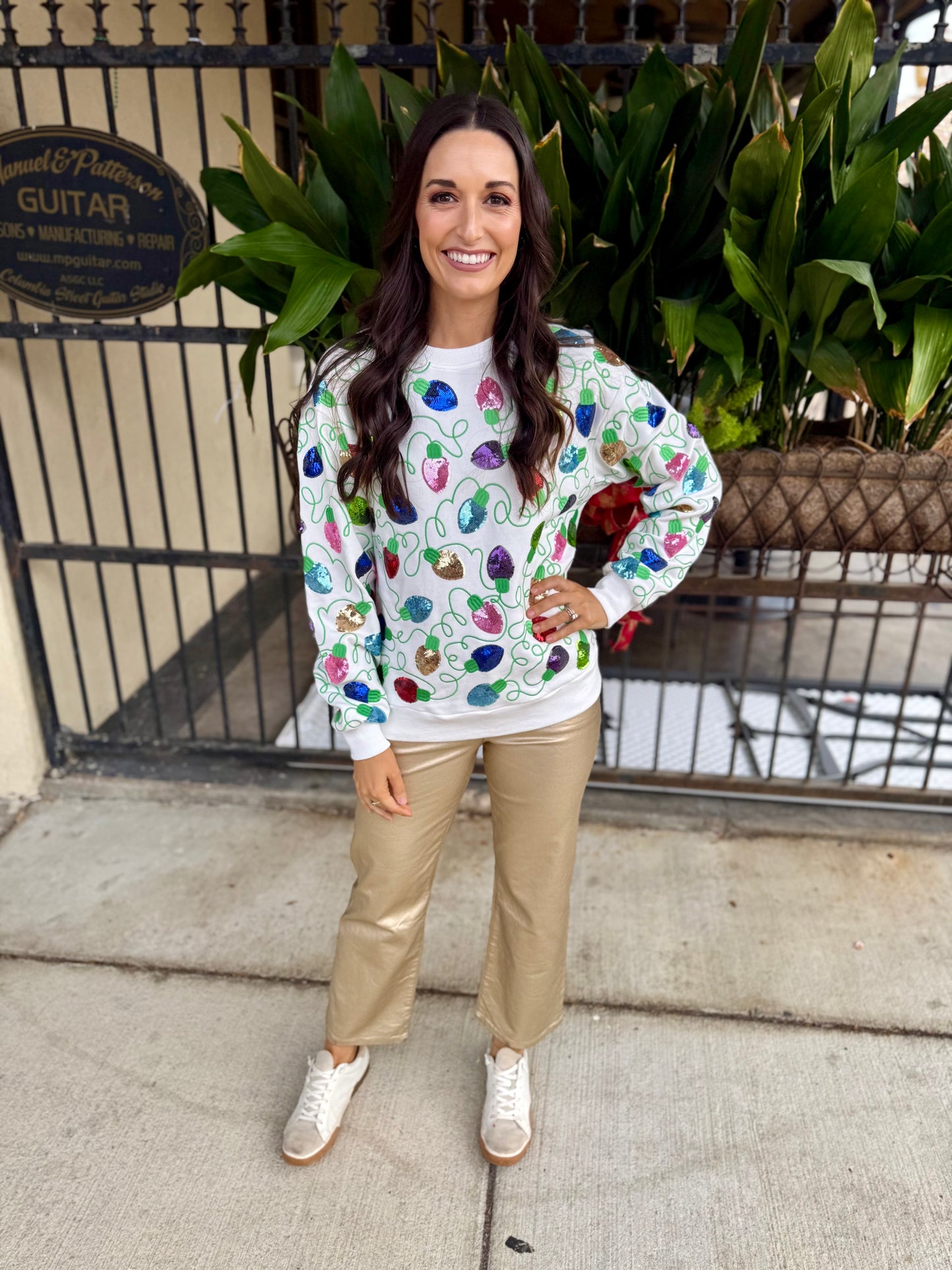 Christmas Lights Sweatshirt