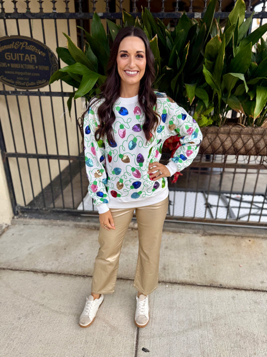 Christmas Lights Sweatshirt