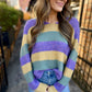 Press Stripe MG Sweater