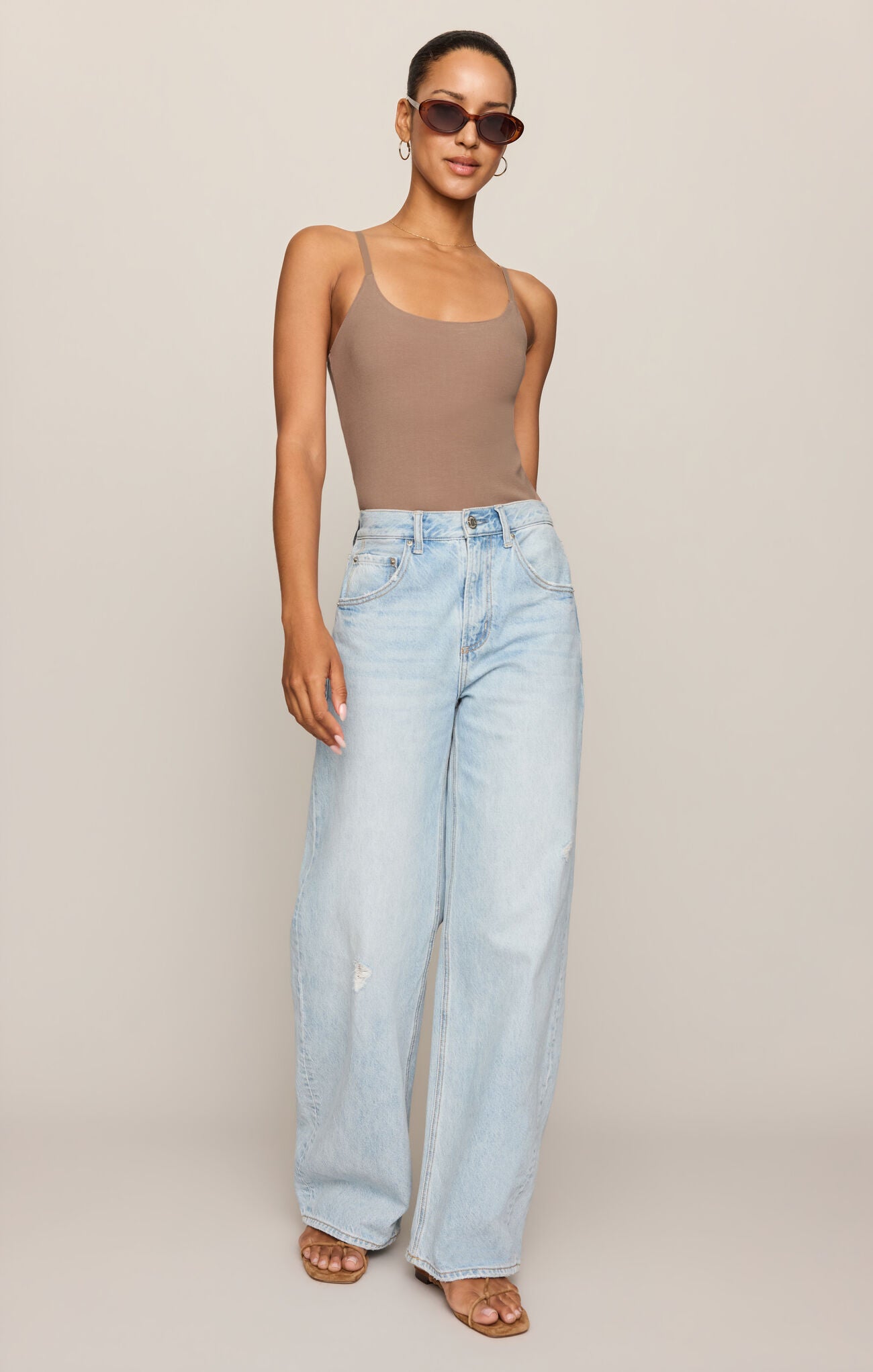 Z Supply Second Skin Cami- Desert Taupe