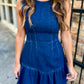Laurel Denim Ruffle Dress