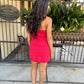 Briony Romper- Scarlet Red