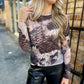 Sandy Knit Top- Moon Shadow